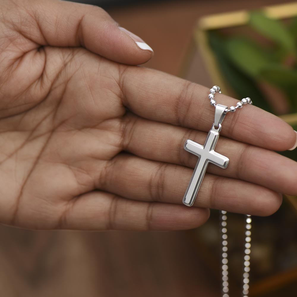 Pet Mom- Cross Necklace